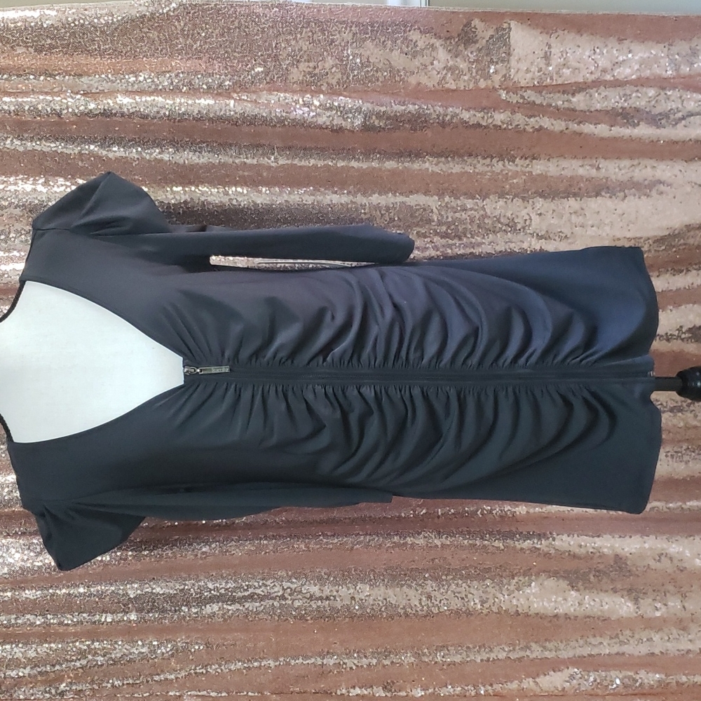 Kensie Daek Gray Dress